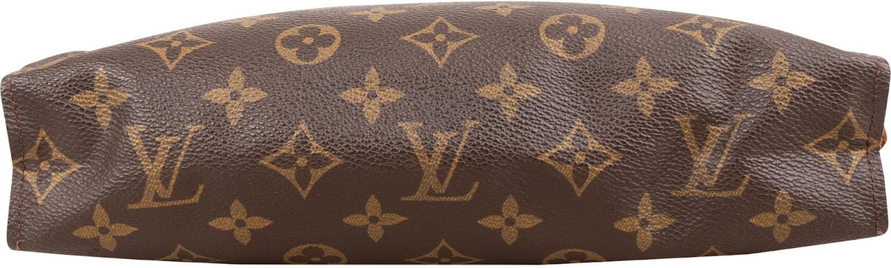 Louis Vuitton Monogram Canvas Poche Toilette 26 Clutch Bruin