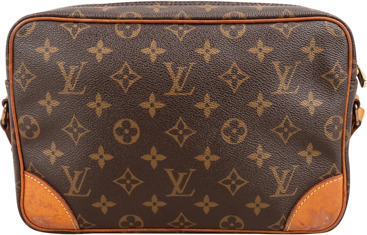 Louis Vuitton Monogram Canvas Trocadero 27 Crossbody Bag Bruin