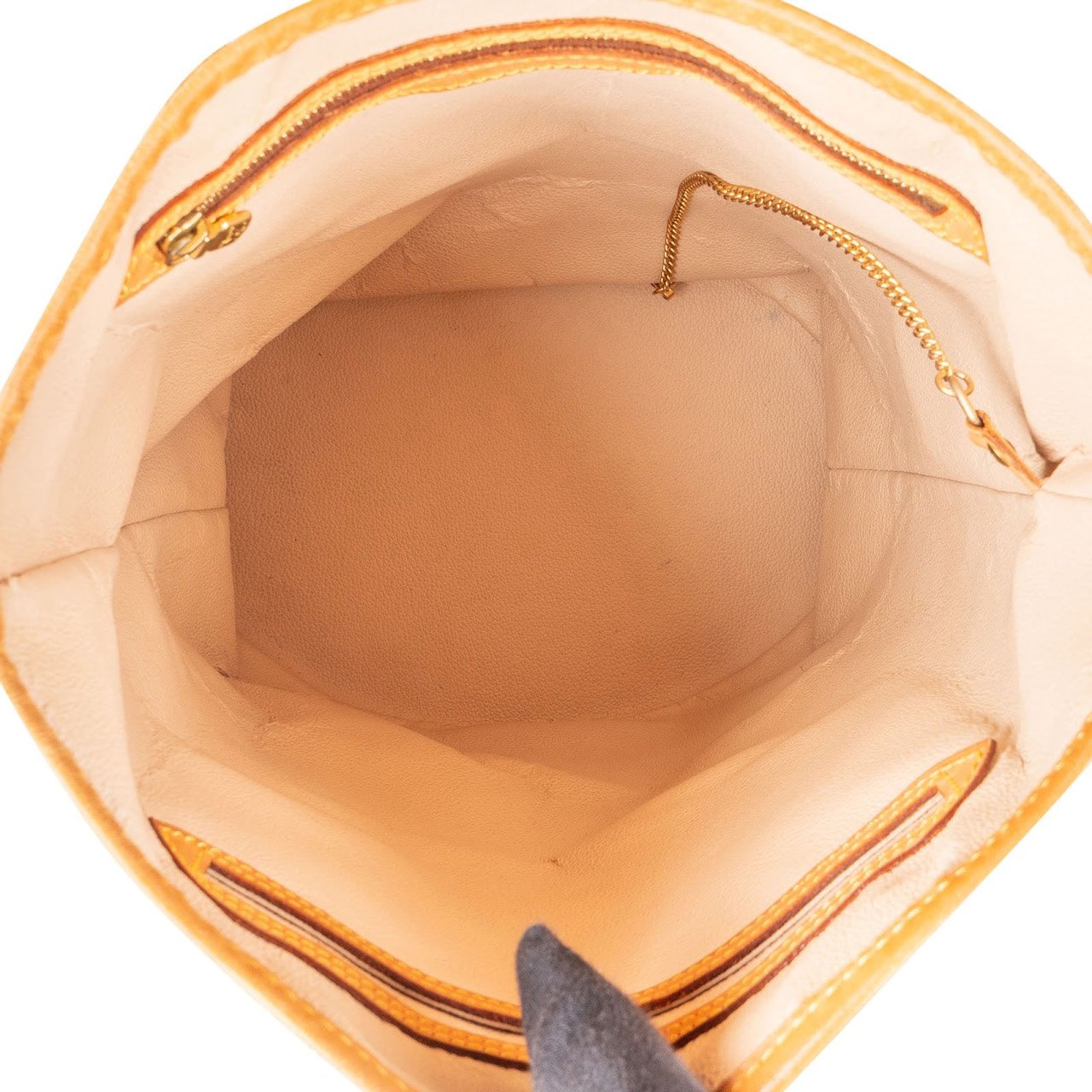 Louis Vuitton Monogram Canvas Bucket GM Shoulder Bag Bruin