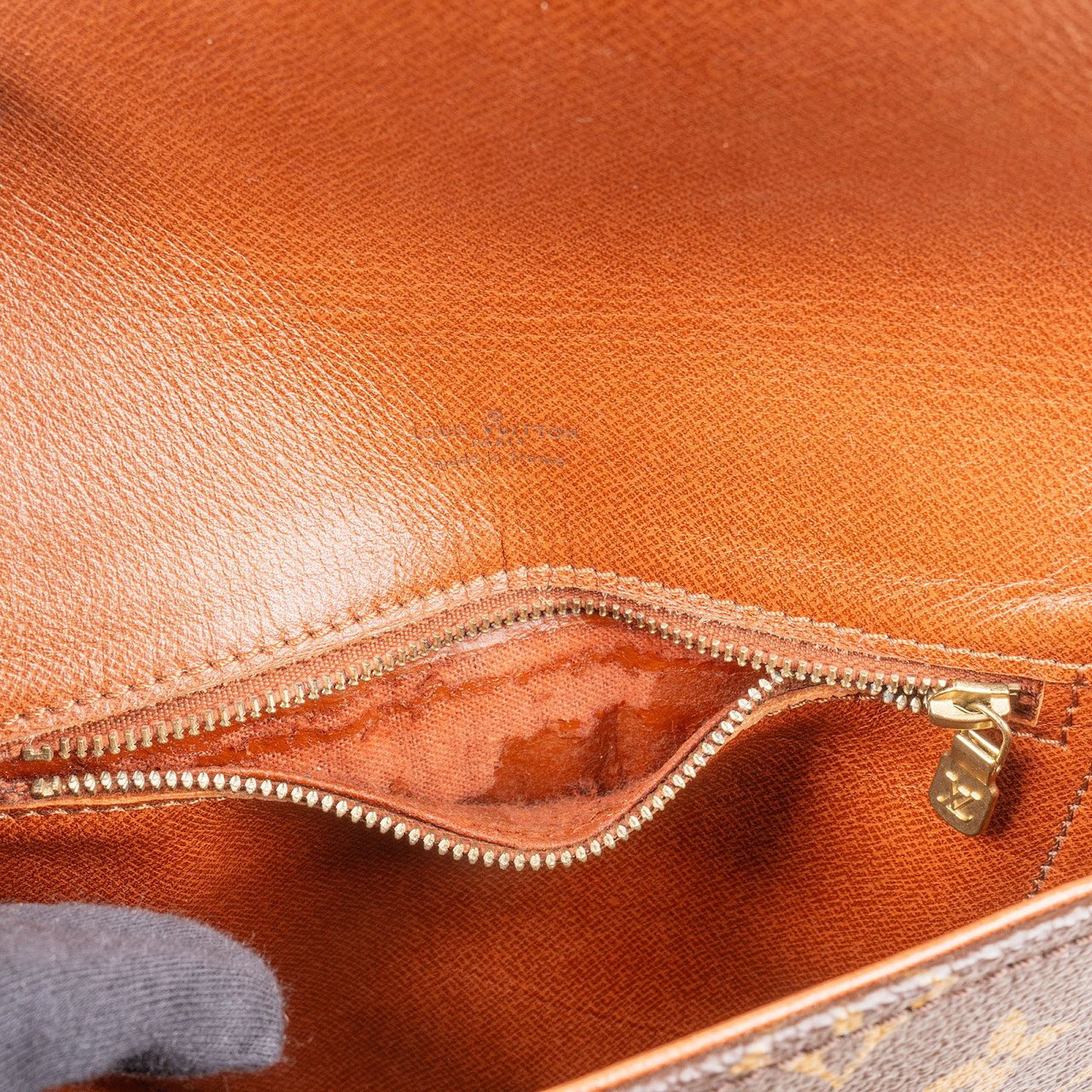 Louis Vuitton Monogram Canvas Chantilly PM Crossbody Bag Bruin