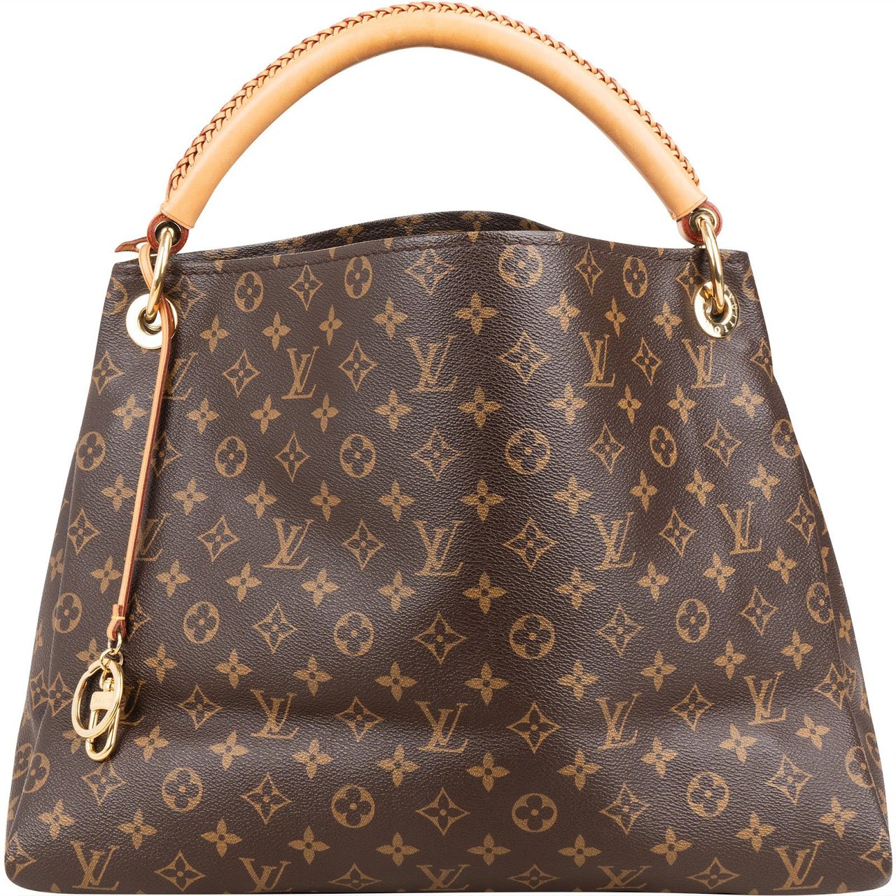 Louis Vuitton Monogram Canvas Artsy MM Shoulder Bag Bruin
