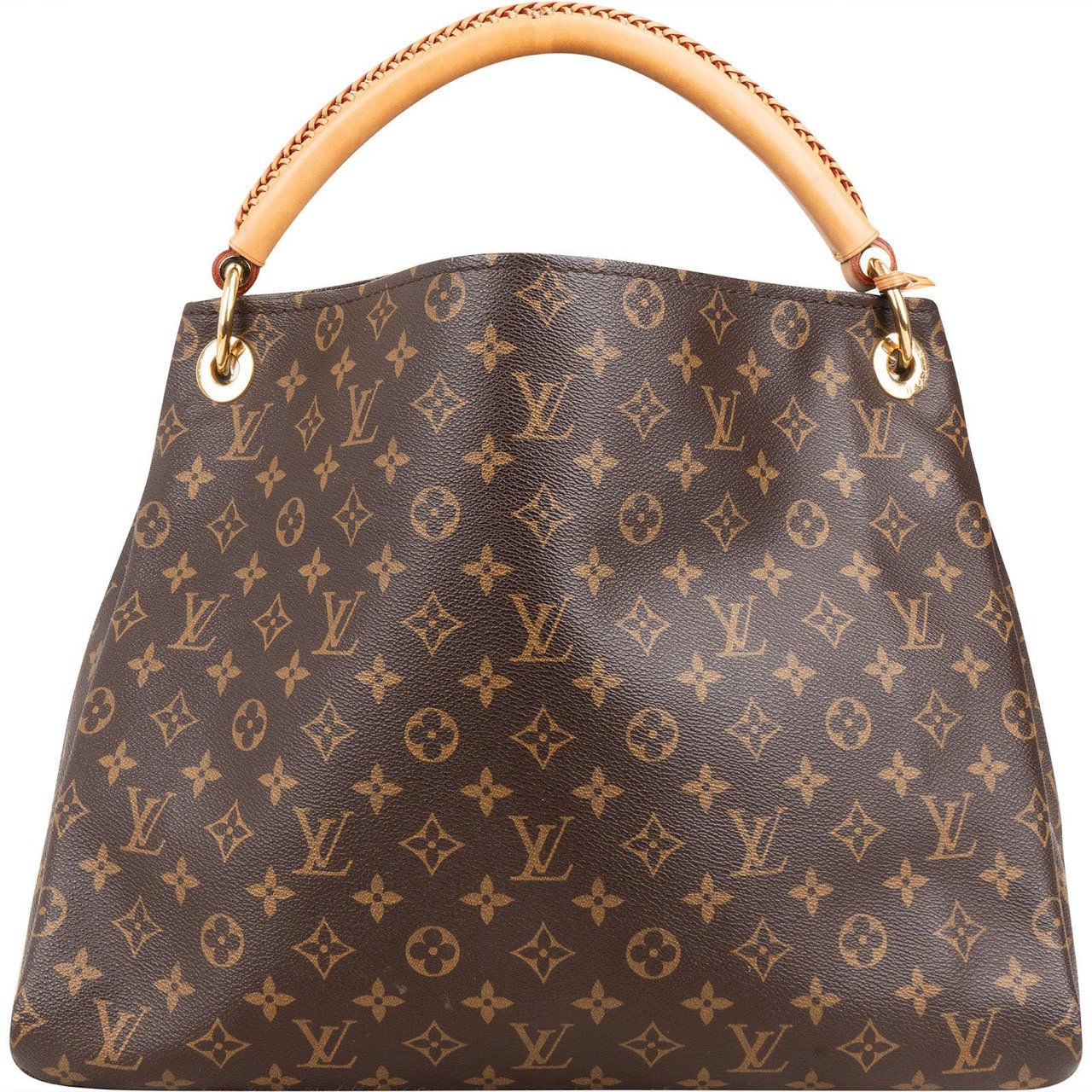 Louis Vuitton Monogram Canvas Artsy MM Shoulder Bag Bruin