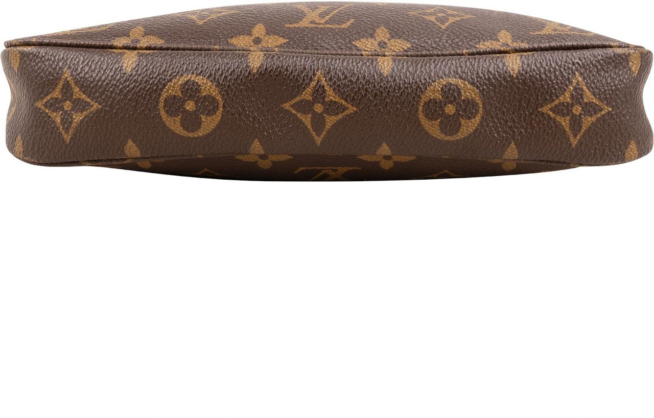 Louis Vuitton Monogram Canvas Pochette Accessoires Handbag Bruin