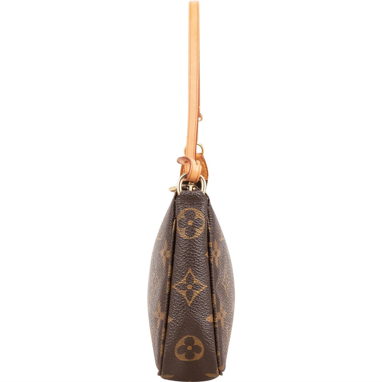 Louis Vuitton Monogram Canvas Pochette Accessoires Handbag Bruin