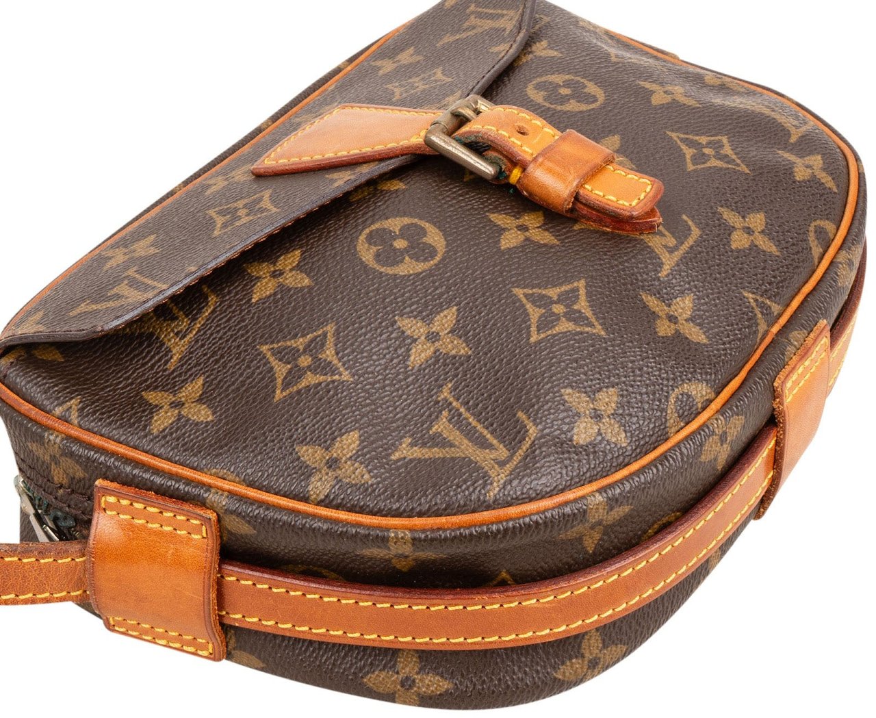 Louis Vuitton Monogram Canvas Jeune Fille PM Crossbody Bag Bruin