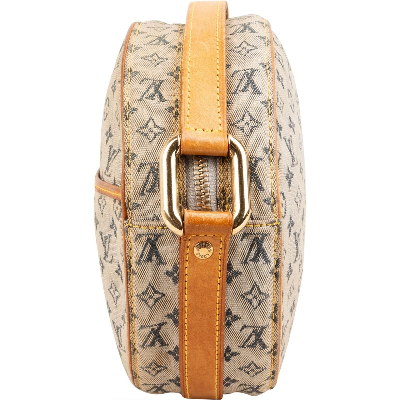 Louis Vuitton Monogram Mini Lin Jenne Crossbody Bag Beige