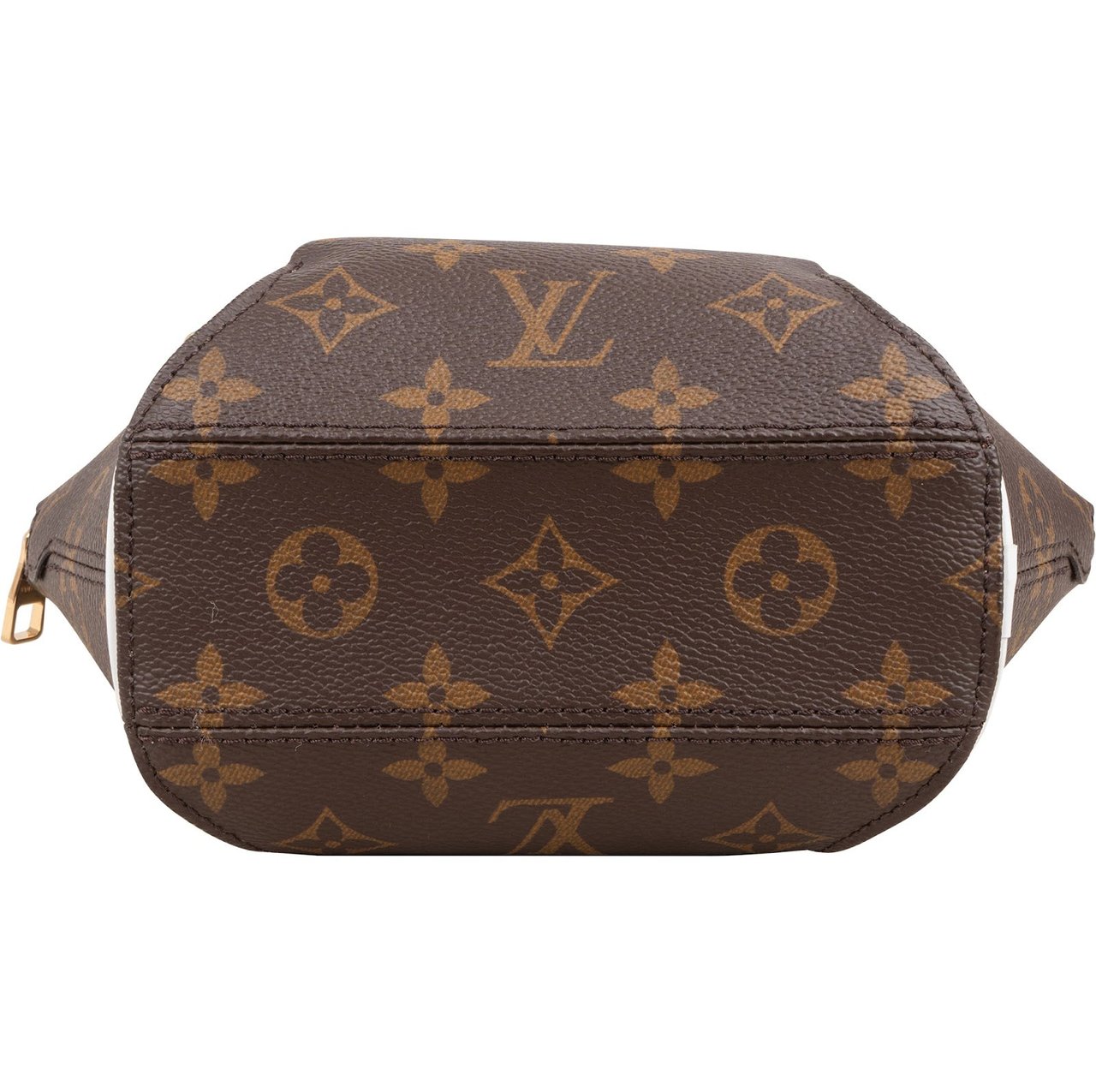 Louis Vuitton Monogram Canvas White Leather Limited Match Game On Ellipse BB Handbag Bruin