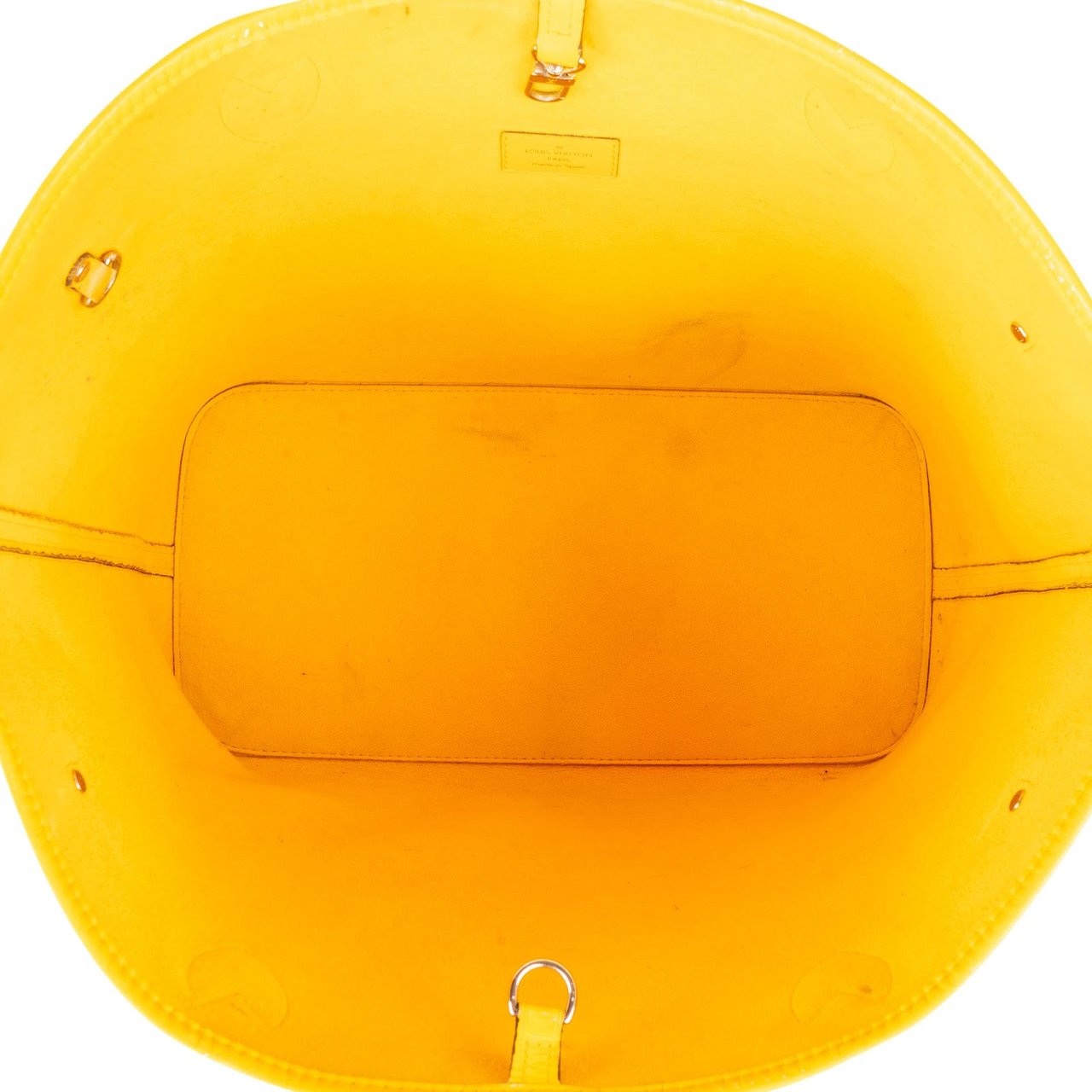 Louis Vuitton Yellow Epi Leather Neverfull MM Shoulder Bag Geel