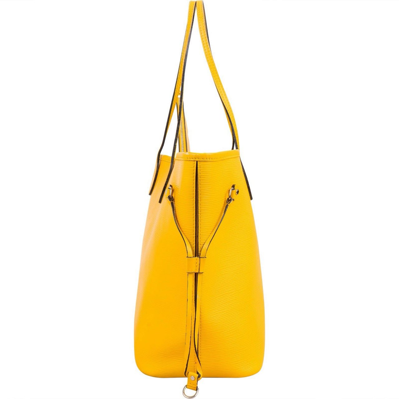 Louis Vuitton Yellow Epi Leather Neverfull MM Shoulder Bag Geel