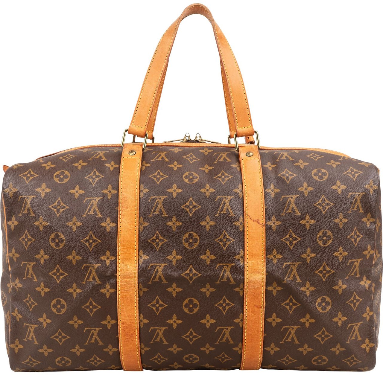 Louis Vuitton Monogram Canvas Sac Souple 45 Travel Bag Bruin