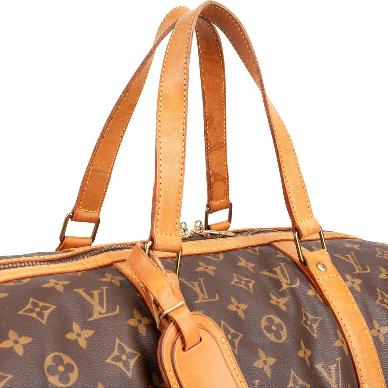 Louis Vuitton Monogram Canvas Sac Souple 45 Travel Bag Bruin