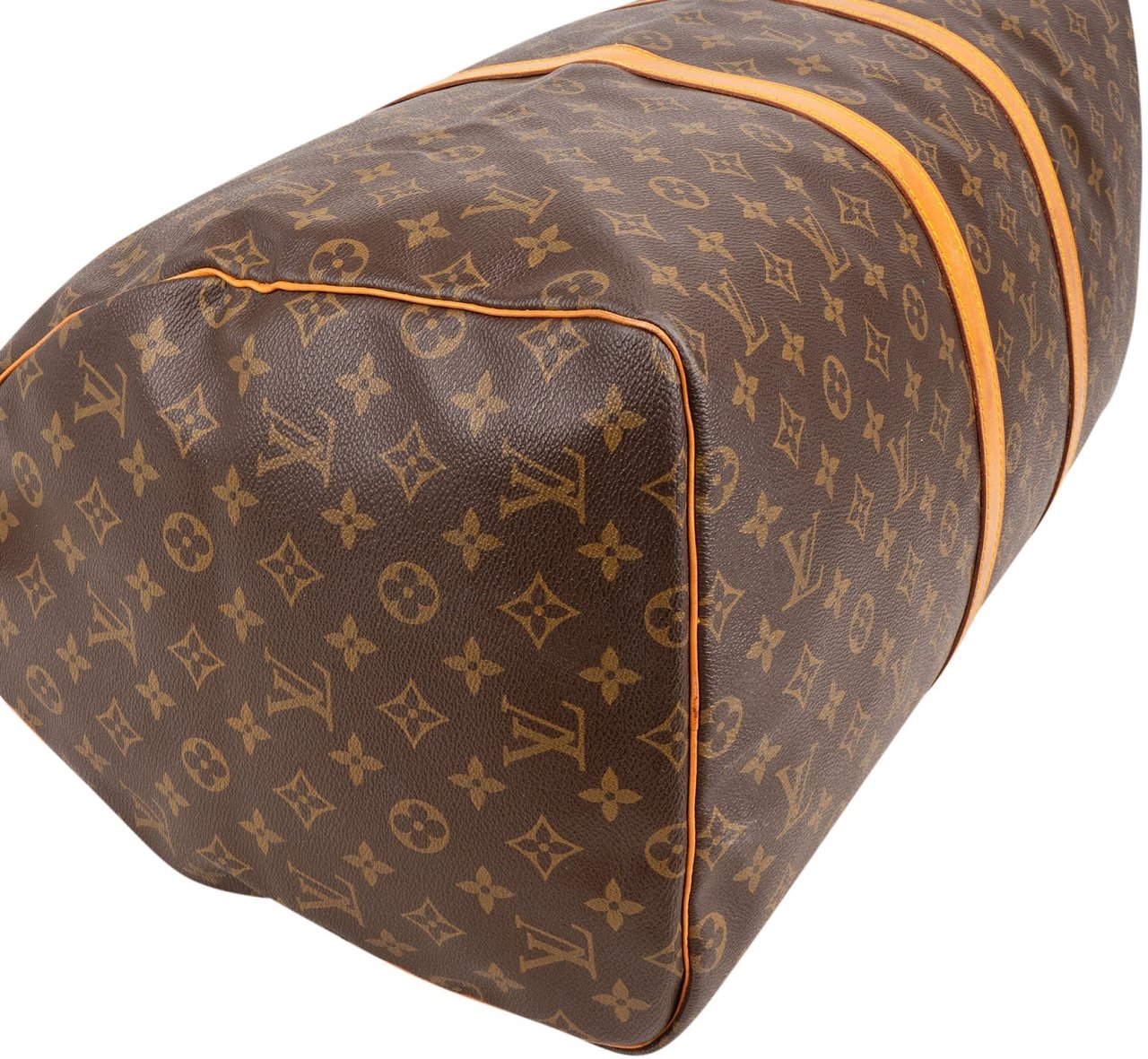 Louis Vuitton Monogram Canvas Keepall 55 Travel Bag Bruin