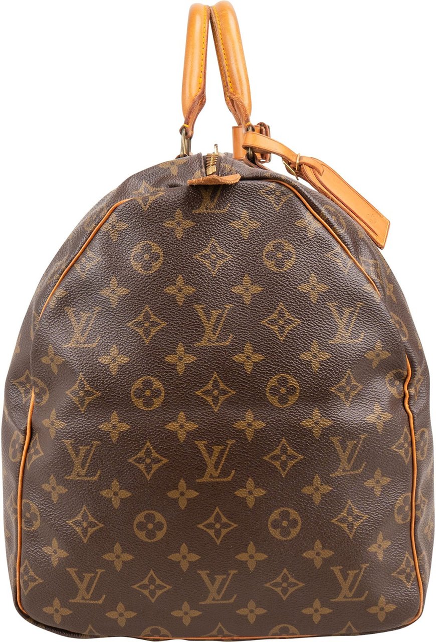 Louis Vuitton Monogram Canvas Keepall 55 Travel Bag Bruin