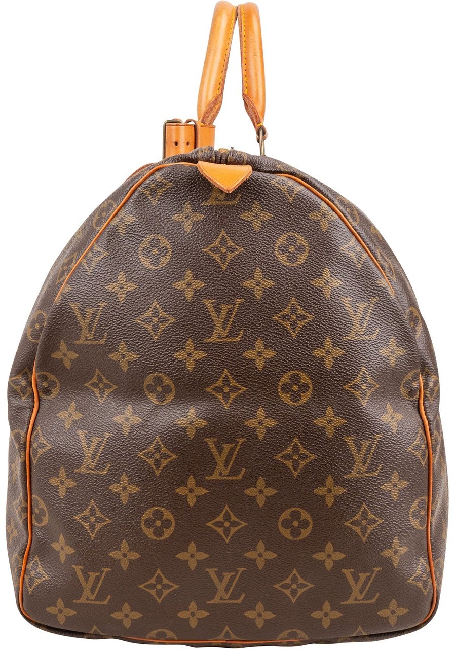 Louis Vuitton Monogram Canvas Keepall 55 Travel Bag Bruin