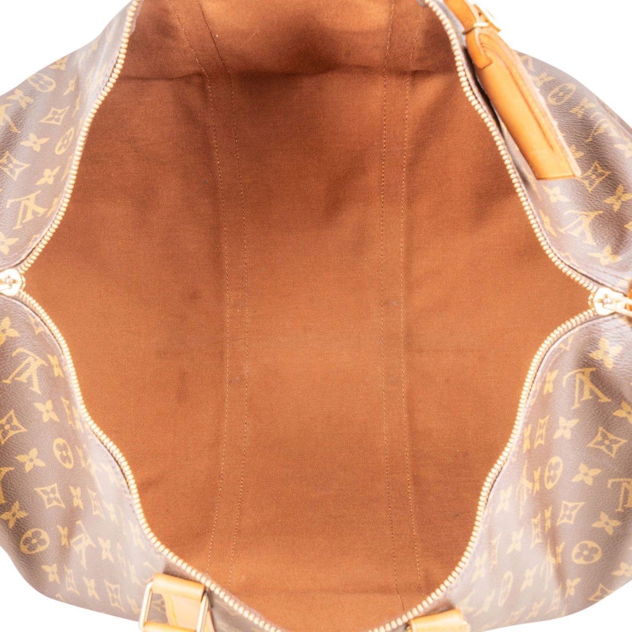Louis Vuitton Monogram Canvas Keepall 55 Travel Bag Bruin