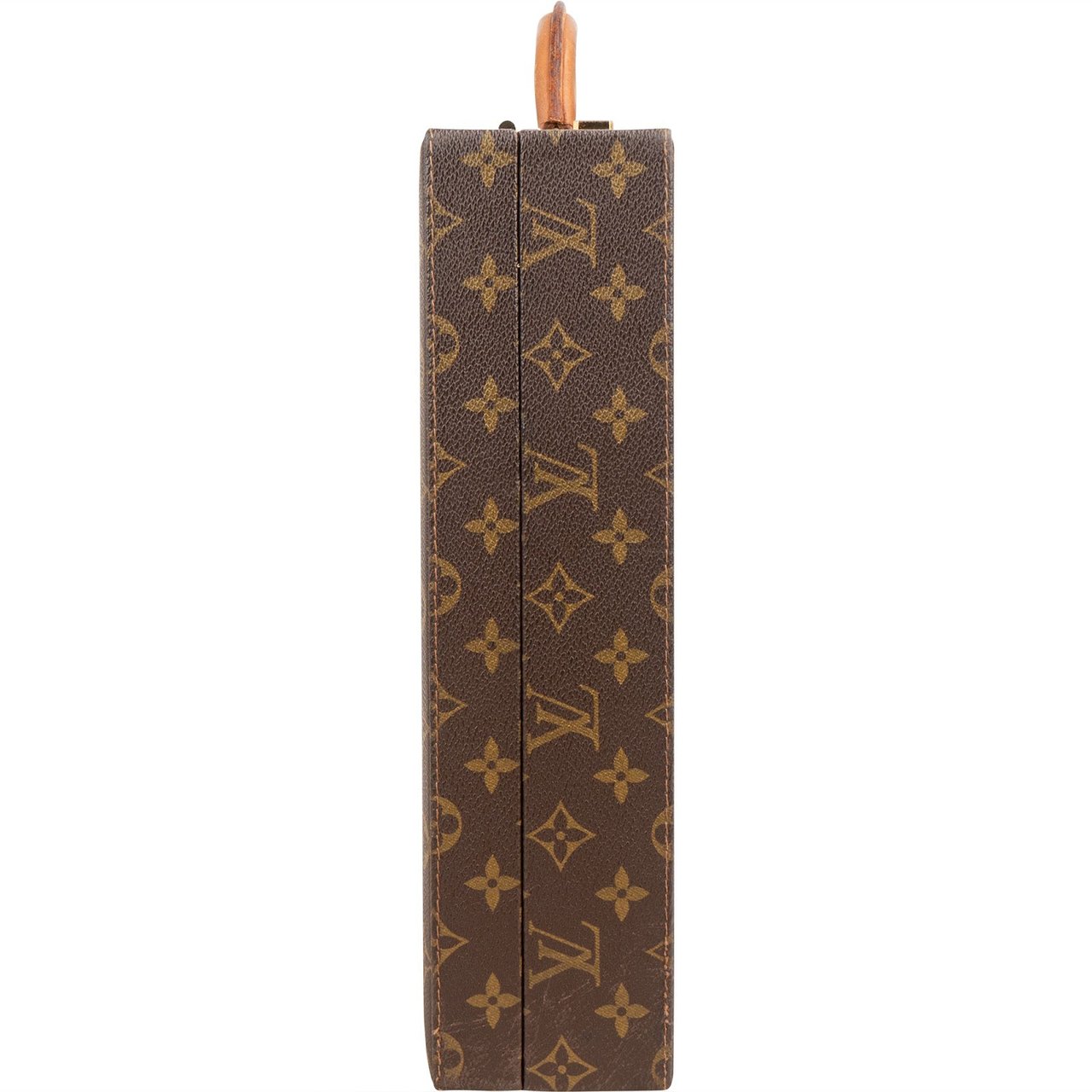 Louis Vuitton Monogram Canvas Président Briefcase Handbag Aktenkoffer Bruin