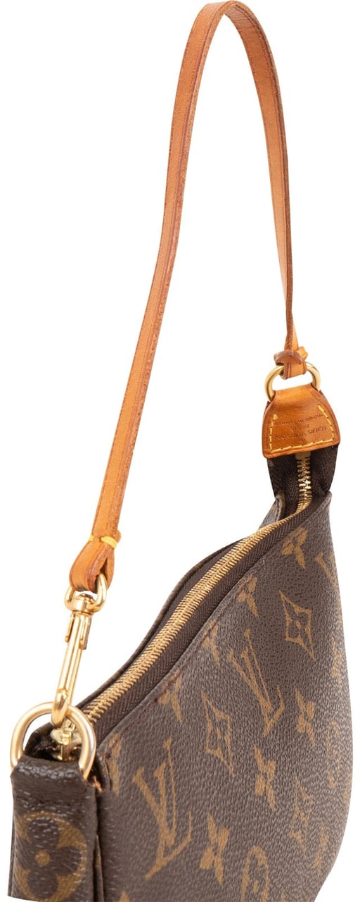 Louis Vuitton Monogram Canvas Pochette Accessoires Handbag Bruin