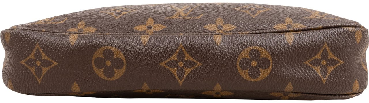 Louis Vuitton Monogram Canvas Pochette Accessoires Handbag Bruin