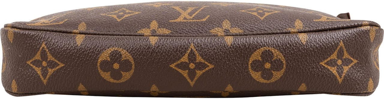 Louis Vuitton Monogram Canvas Pochette Accessoires Handbag Bruin