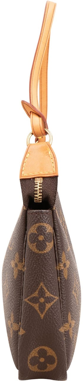 Louis Vuitton Monogram Canvas Pochette Accessoires Handbag Bruin
