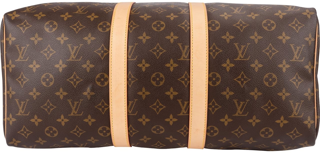 Louis Vuitton Monogram Canvas Keepall 45 Travel Bag Bruin