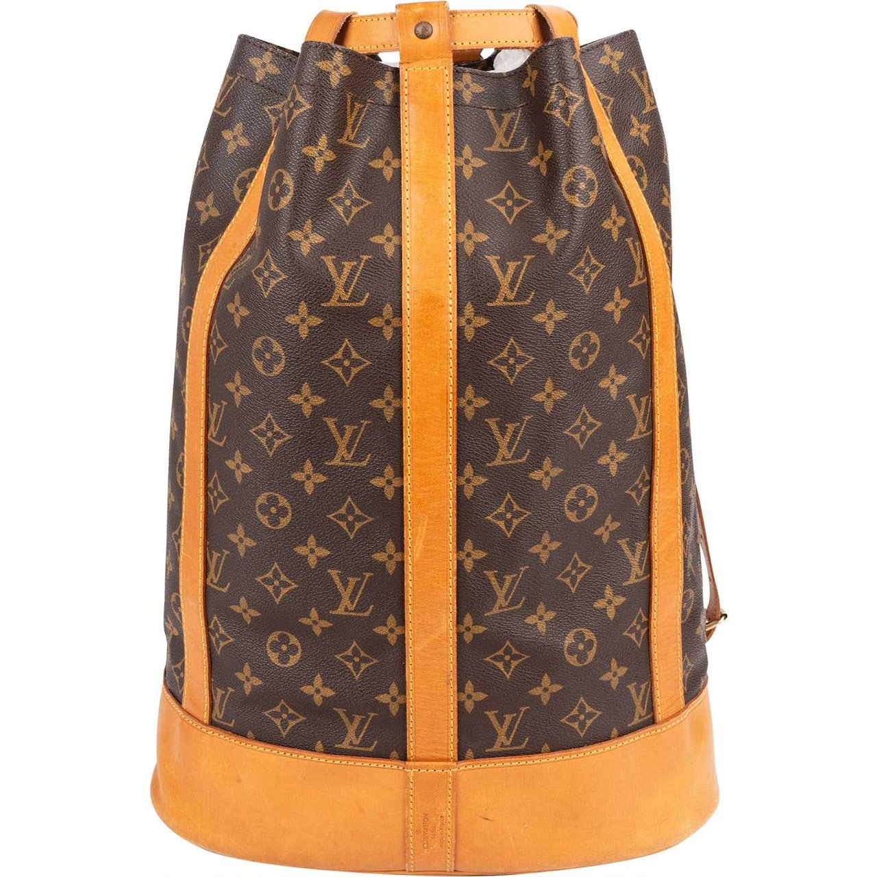 Louis Vuitton Monogram Canvas Randonnee GM Backpack Shoulder Bag Bruin