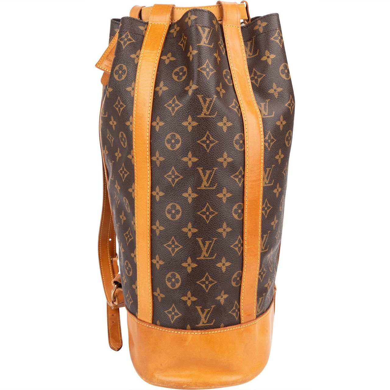 Louis Vuitton Monogram Canvas Randonnee GM Backpack Shoulder Bag Bruin