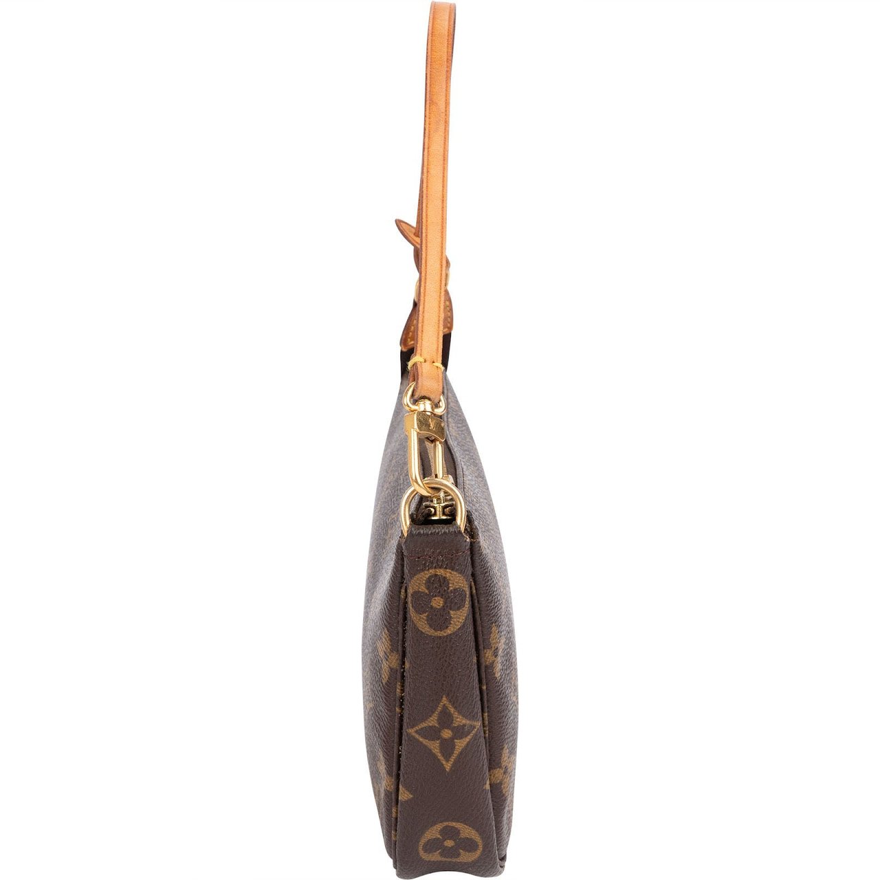 Louis Vuitton Monogram Canvas Pochette Accessoires Handbag Bruin