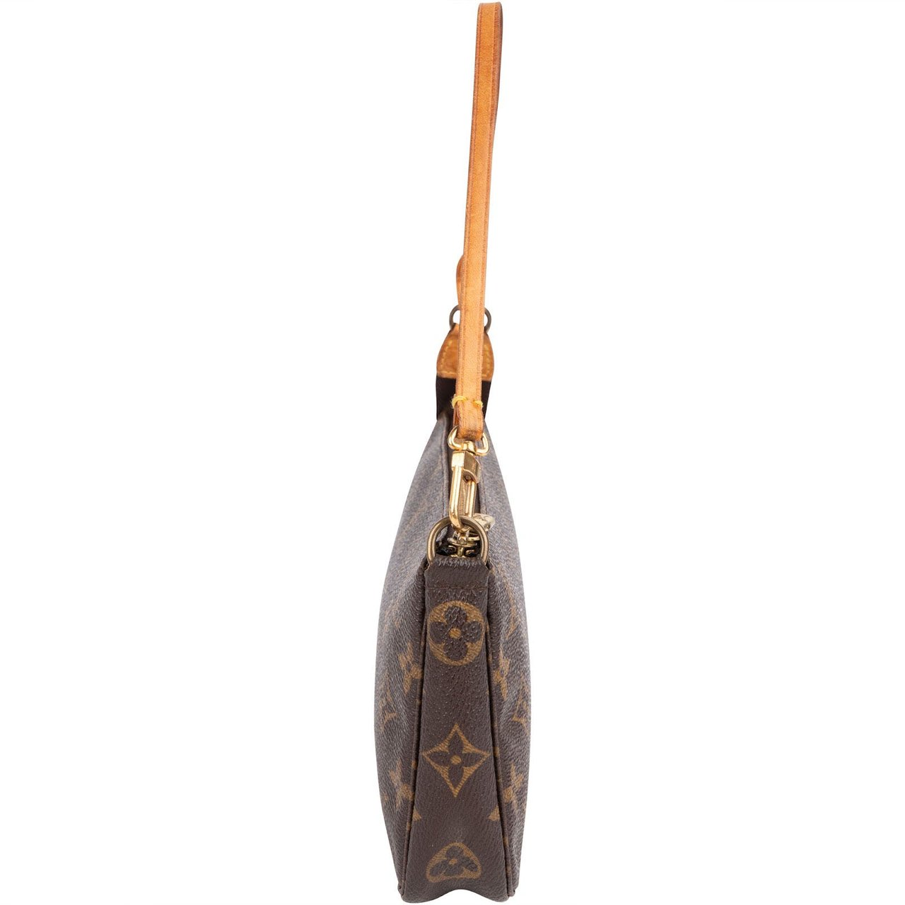 Louis Vuitton Monogram Canvas Pochette Accessoires Handbag Bruin