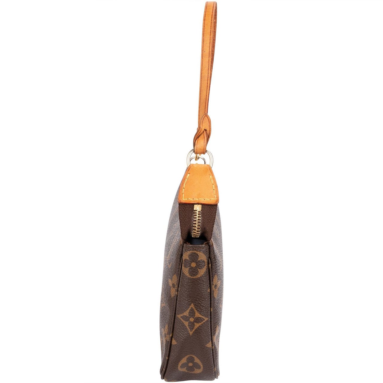 Louis Vuitton Monogram Canvas Pochette Accessoires Handbag Bruin