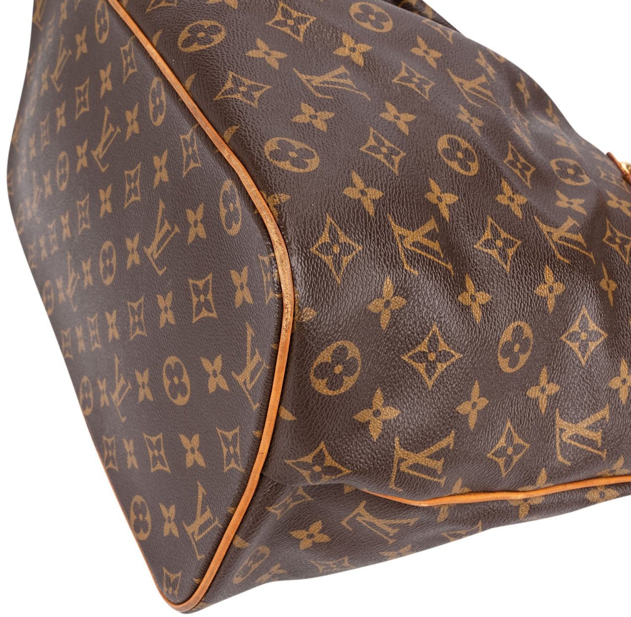 Louis Vuitton Monogram Canvas Palermo GM Shoulder Bag Bruin