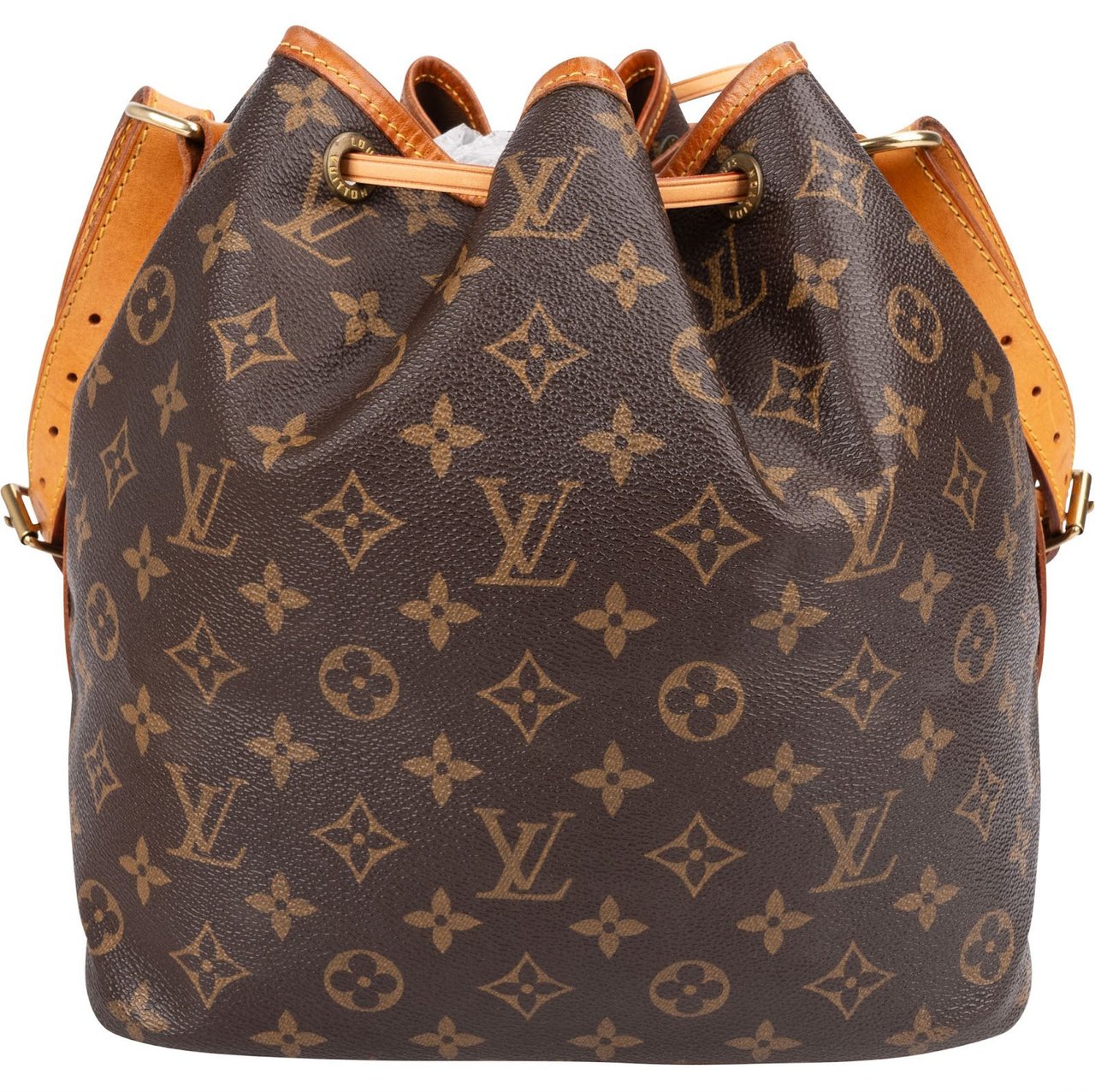 Louis Vuitton Monogram Canvas Sac Noé Petit Shoulder Bag Bruin