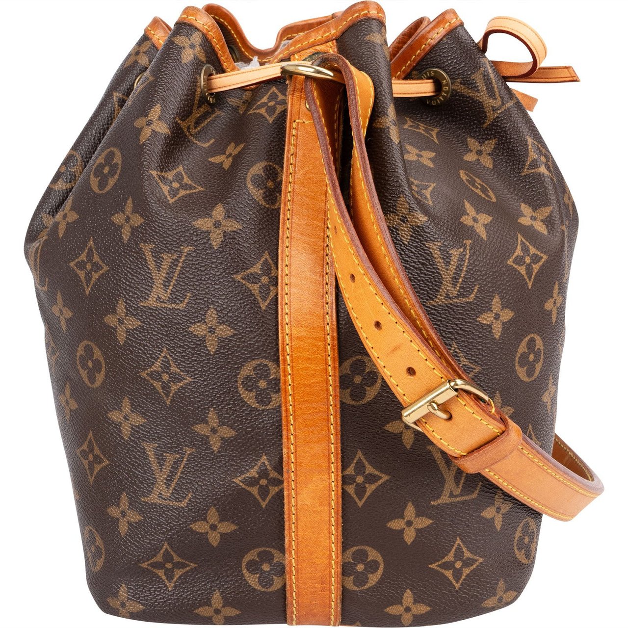 Louis Vuitton Monogram Canvas Sac Noé Petit Shoulder Bag Bruin