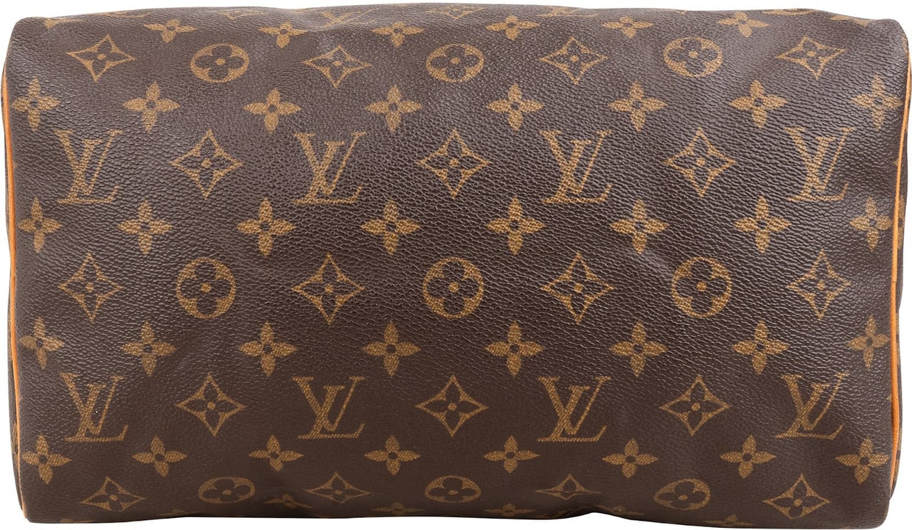 Louis Vuitton Monogram Canvas Speedy 30 Handbag Bruin