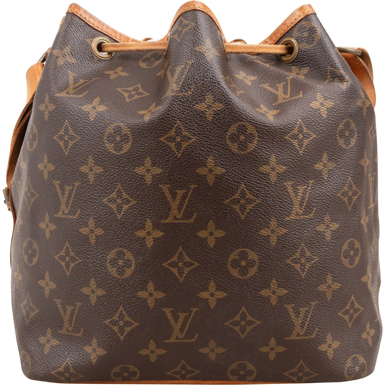 Louis Vuitton Monogram Canvas Sac Noé Petit Shoulder Bag Bruin