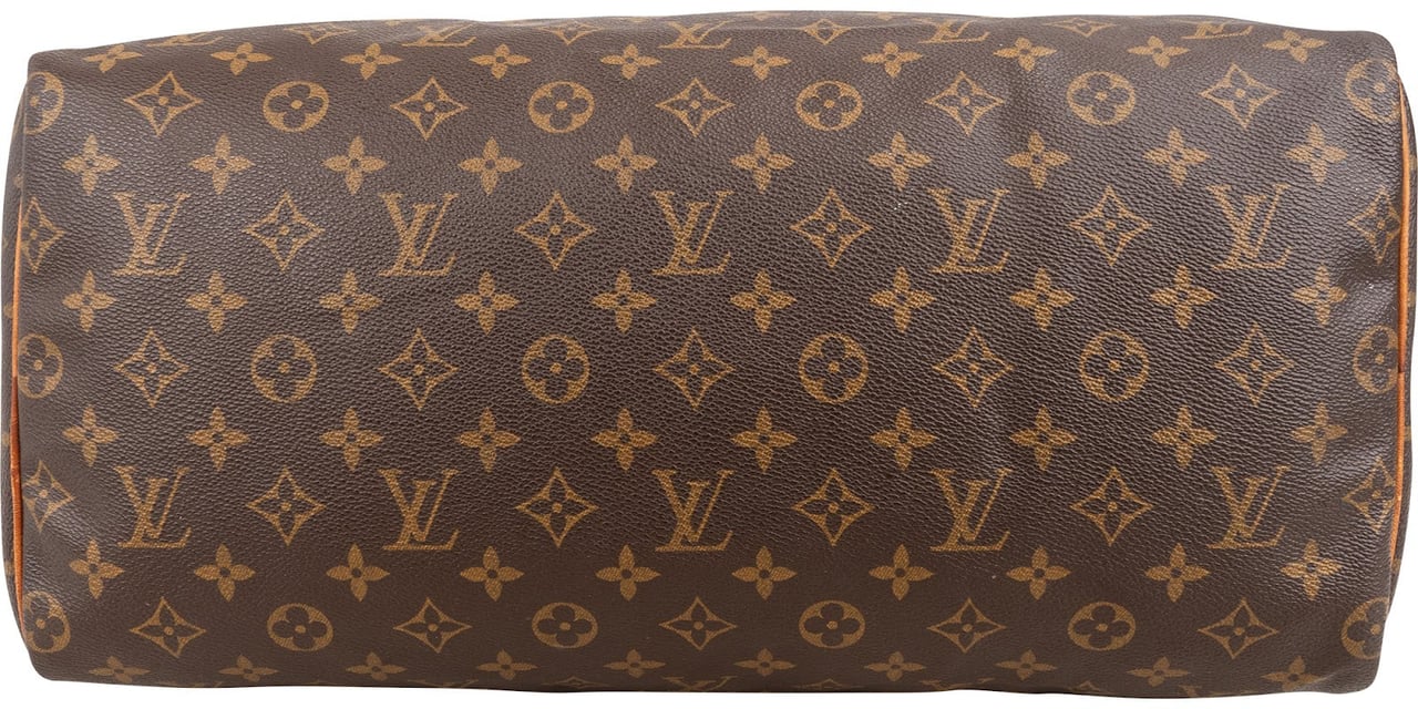 Louis Vuitton Monogram Canvas Speedy 40 Handbag Bruin