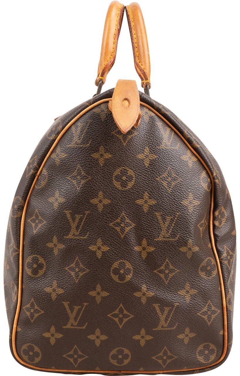 Louis Vuitton Monogram Canvas Speedy 40 Handbag Bruin