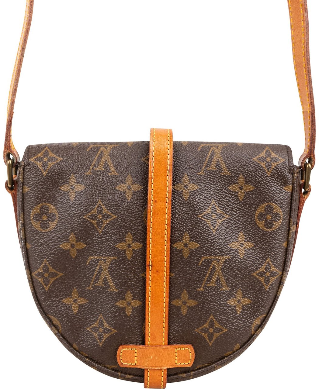 Louis Vuitton Monogram Canvas Chantilly PM Crossbody Bag Bruin
