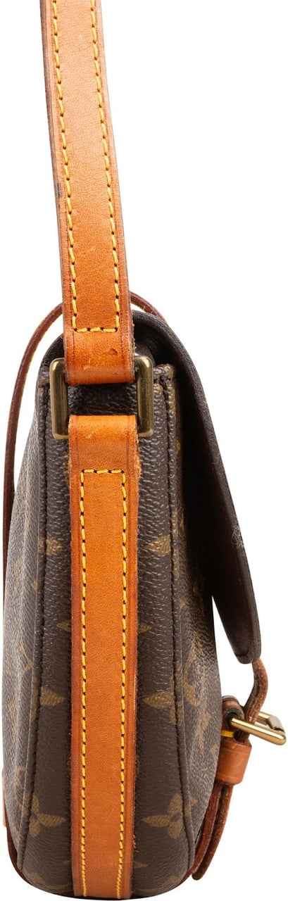 Louis Vuitton Monogram Canvas Chantilly PM Crossbody Bag Bruin