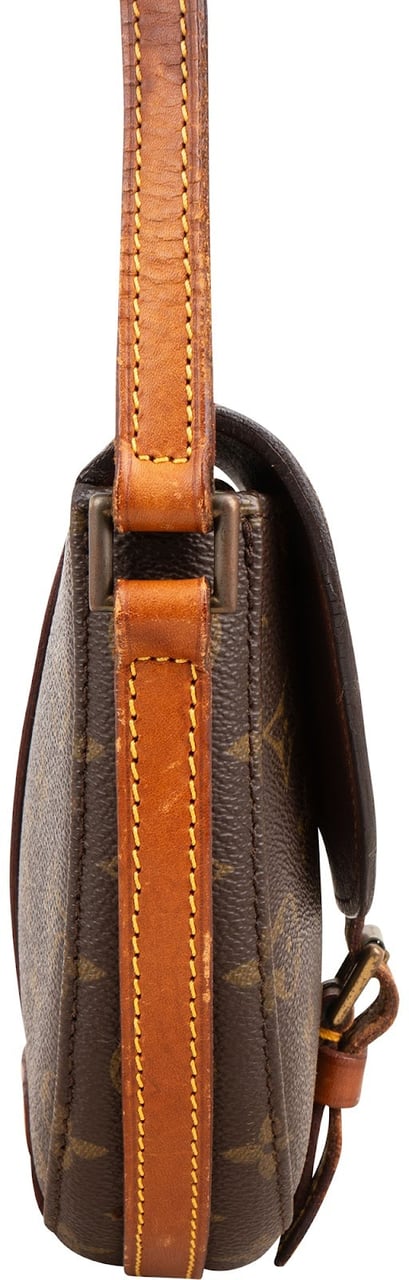 Louis Vuitton Monogram Canvas Chantilly PM Crossbody Bag Bruin
