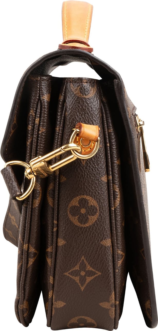 Louis Vuitton Monogram Canvas Métis Crossbody Handbag Bruin