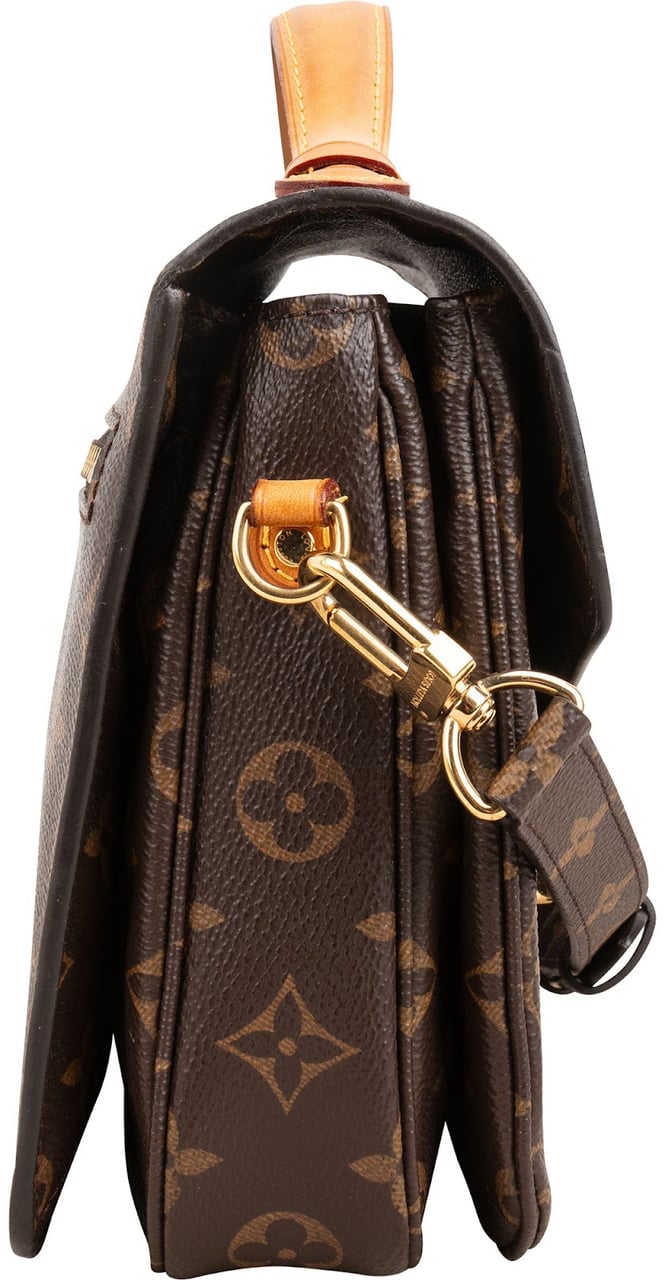 Louis Vuitton Monogram Canvas Métis Crossbody Handbag Bruin