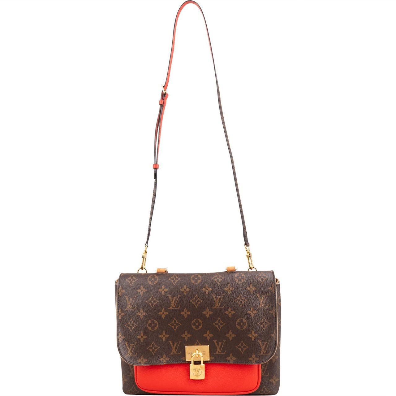 Louis Vuitton Monogram Canvas Marignan Handbag Bruin
