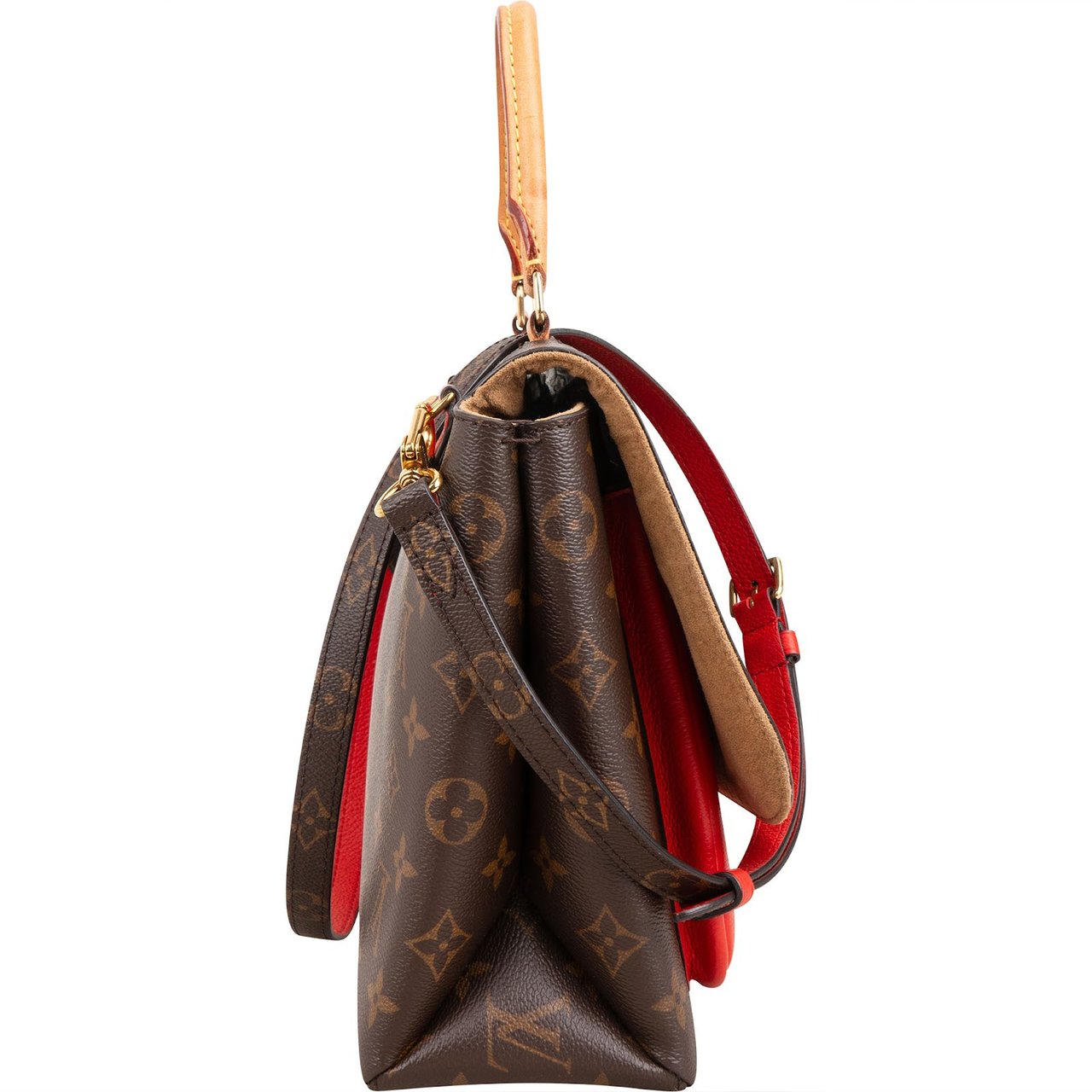 Louis Vuitton Monogram Canvas Marignan Handbag Bruin