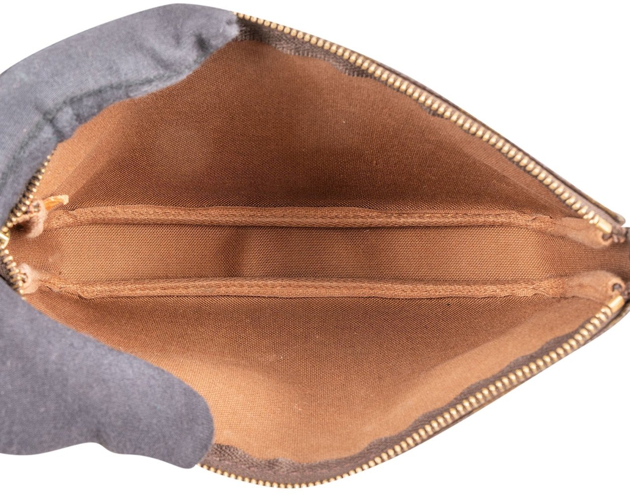 Louis Vuitton Monogram Canvas Pochette Accessoires Handbag Bruin