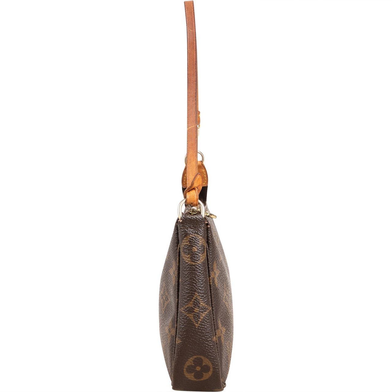 Louis Vuitton Monogram Canvas Pochette Accessoires Handbag Bruin