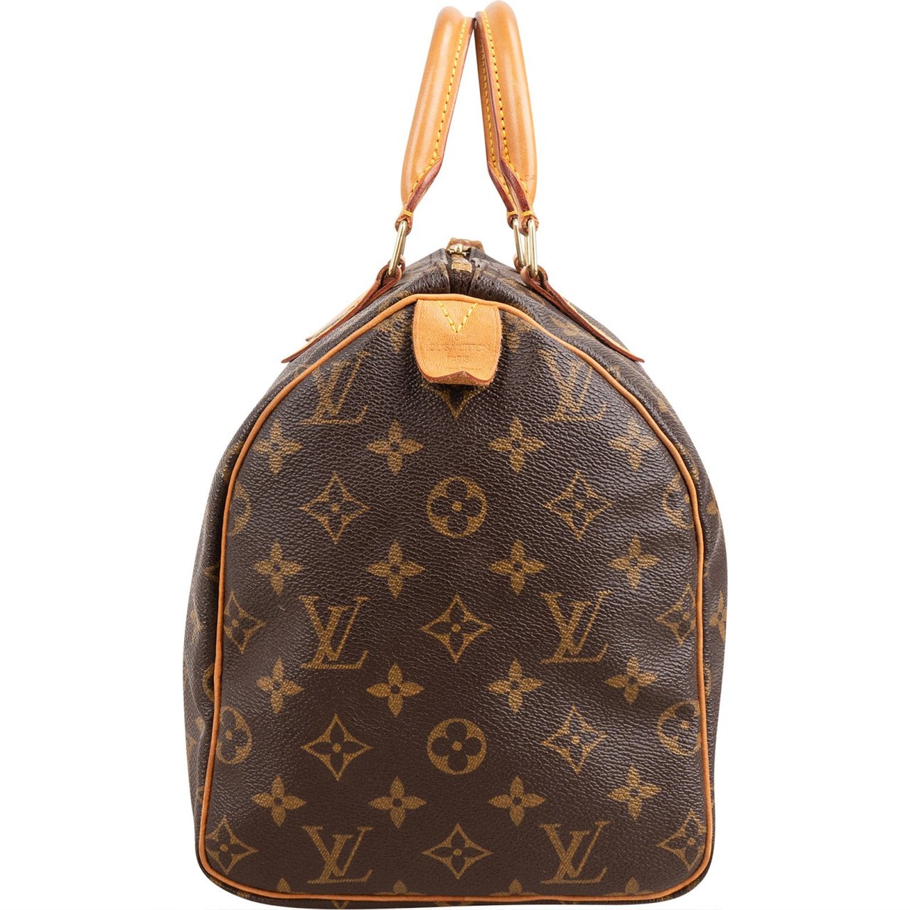 Louis Vuitton Monogram Canvas Speedy 30 Handbag Bruin