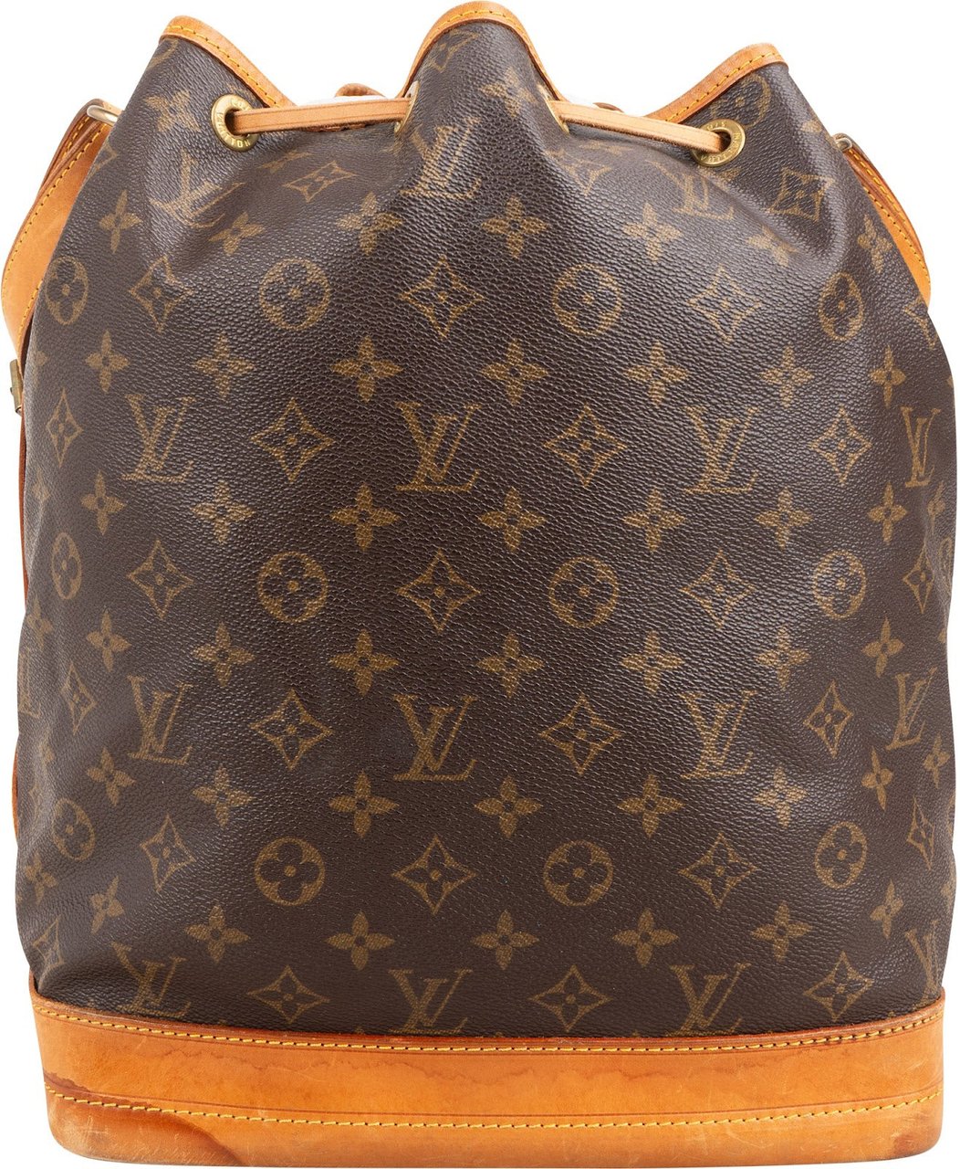 Louis Vuitton Monogram Canvas Sac Noé Grande Shoulder Bag Bruin