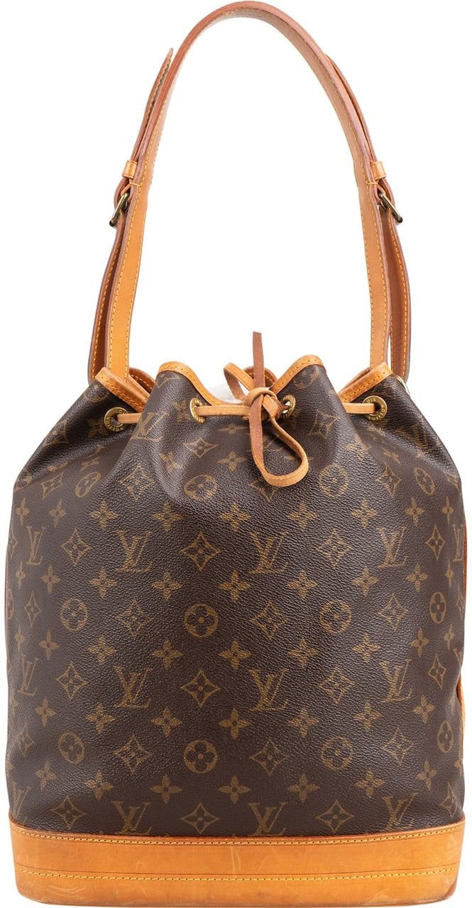 Louis Vuitton Monogram Canvas Sac Noé Grande Shoulder Bag Bruin