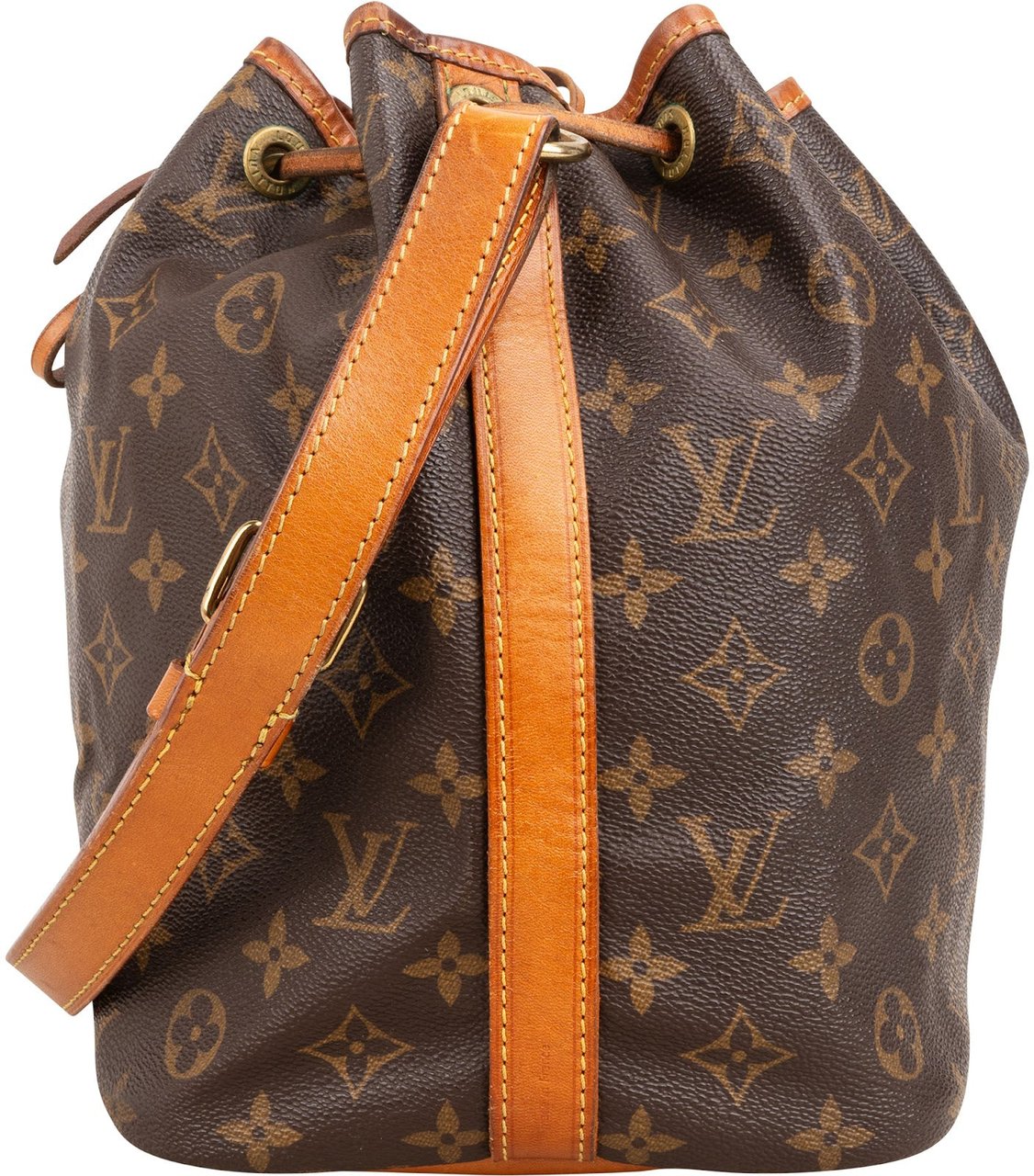 Louis Vuitton Monogram Canvas Sac Noé Petit Shoulder Bag Bruin